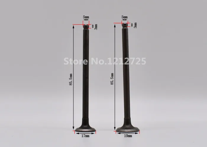 Adatto Per Yamaha Bws125 4V Valvola Del Motore Dello Scooter Bws 125 Di Aspirazione Valvola Di Scarico