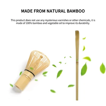 

Retro 3in1 Bamboo Chasen Matcha Whisk Chashaku Tea Scoop Matcha Bowl Ceramic Tea Bowl Home Kitchen Tea Tools Set Tea Accessories