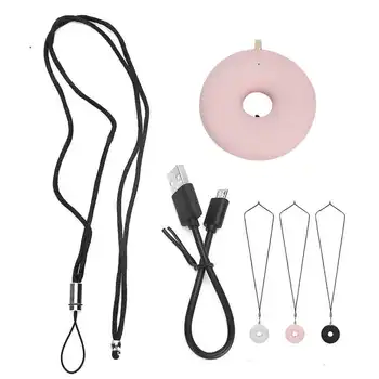 

Wearable Air Purifier Necklace to Remove Smoke Odor Portable Mini USB Charge Air Cleaner for Adult