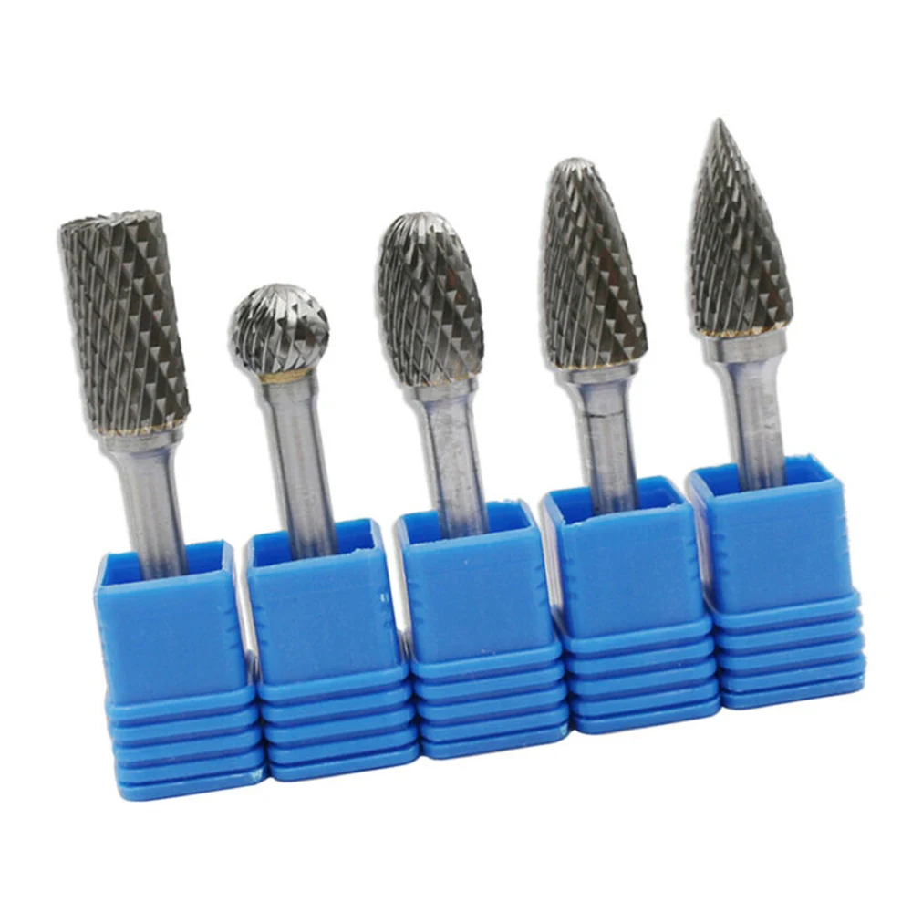 

Supplies Rotary Burrs Tungsten steel 1/4\\\\\\\\\\\\\\\" round shank Drill bit Carving