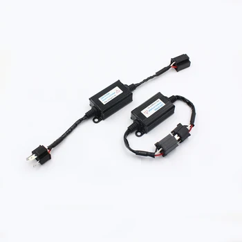 

H4 LED Canbus warning Decoder Anti Flicker Resistor H4 H13 9004 9007 Canceller For led H4 Headlight canbus canceller