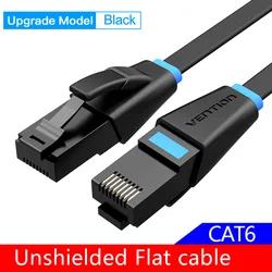 High-Speed Cat 6A Ethernet Cable - RJ45 UTP Network Patch Cord for Modem and Router Connections (CAT6 Unshielded Flat)