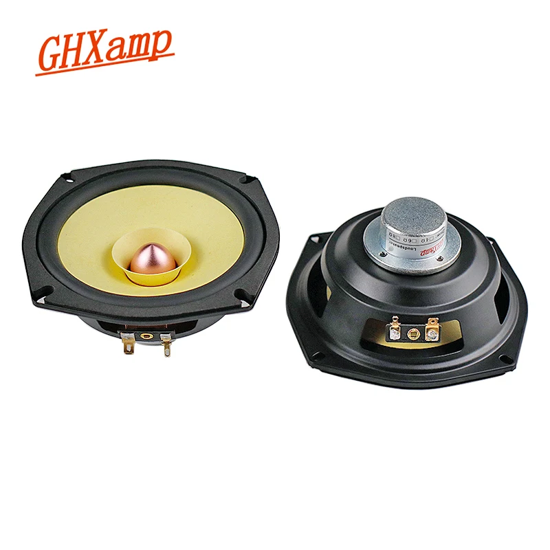 Cone de Fibra de Linho Neodímio Polegada Alto-falante Gama Completa Algodão Profissional Fase Quadrada Tweeter Médio Baixo Chifre 2 Pçs 5.25 25w - Image 6