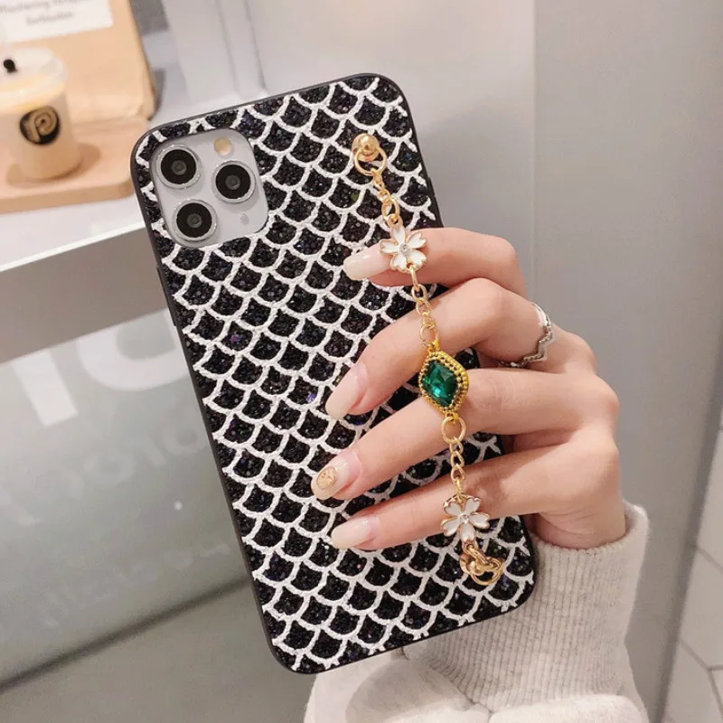Модный чехол для браслета Huawei Mate 30 20 P30 P20 Honor V30 V20 10 8x Lite Pro защитный блестящий |