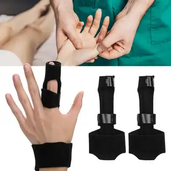 

2Pcs Mallet Trigger Finger Splint Support Brace for Finger Sprain Displacement Dislocation Pain Relief Support Belt