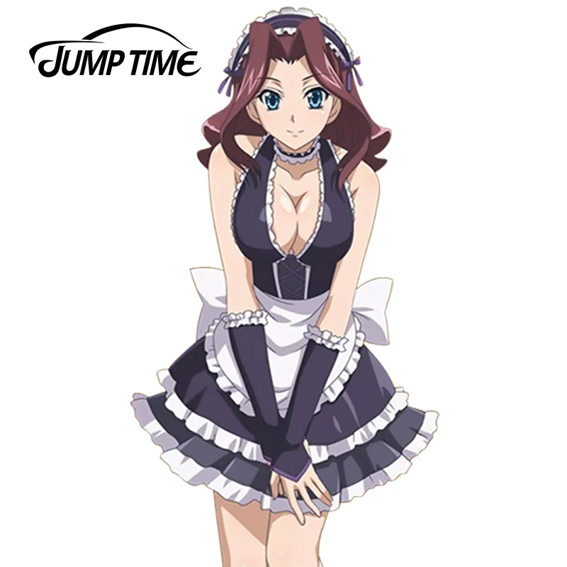 JumpTime 13 см x 7 1 горячая девушка аниме старшая школа DxD buhire наклейка 3D на автомобиль