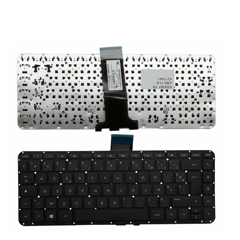 Clavier HP Pavilion DV7-1000 Series - Argent Français Azerty