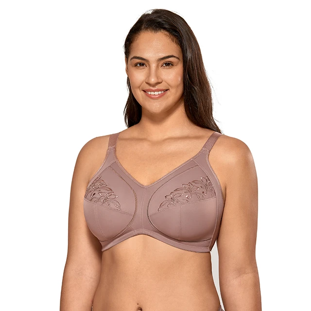 Full Coverage Bra Wire Free Bra, Cotton Coverage Wire