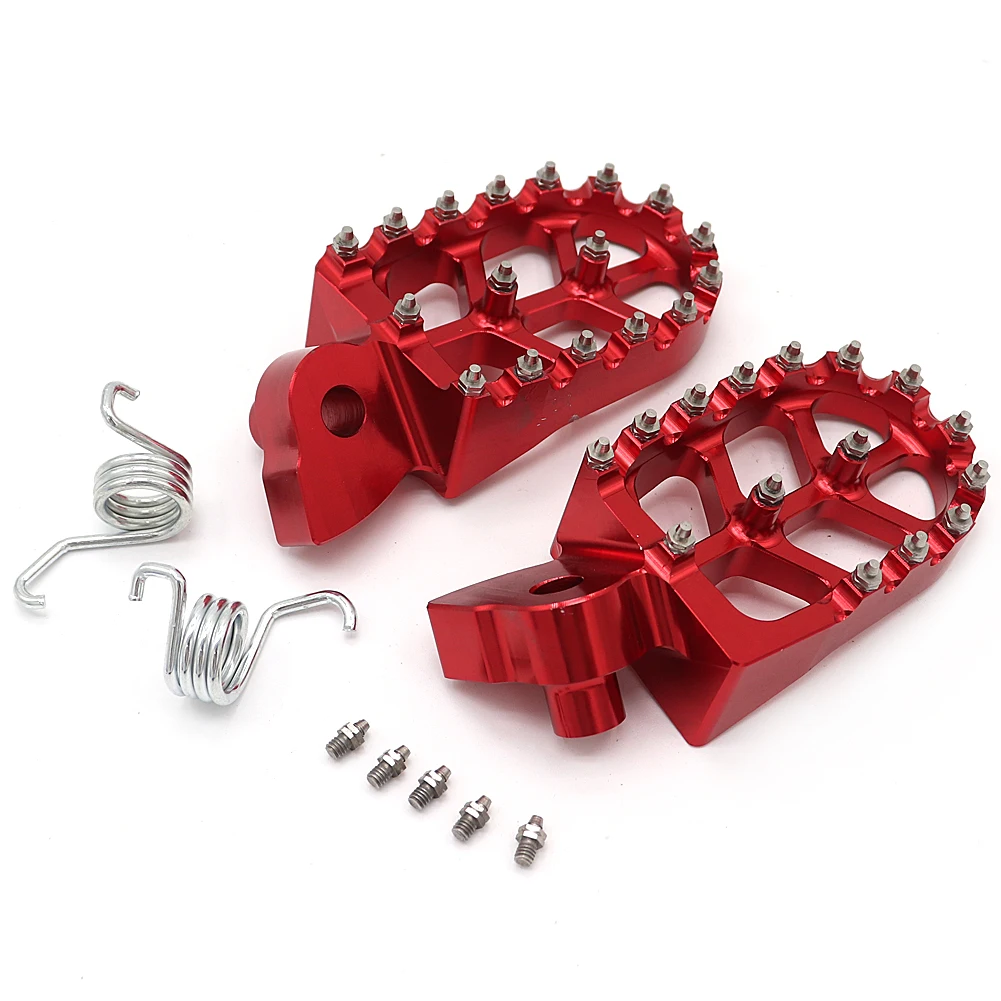 Motorcycle CNC Foot Pegs Rests Footrest Footpeg Pedals For YAMAHA YZ 85 125 250 YZ250F YZ426F YZ450F WR250F WR400F WR426F WR450F |