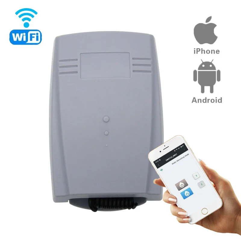 

Wireless WIFI Garage Door Remote Control Open Switch WiFi RF Smart Remote Control Universal Door receiving controller Switch DIY