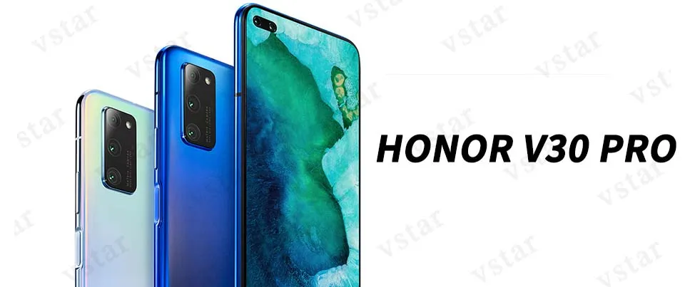 HONOR View 30 Pro, Honor V30 Pro, смартфон, версия 5G, 6,57 дюймов, Kirin 990, 5G, SOC, Восьмиядерный, Android 10, NFC, Google Play