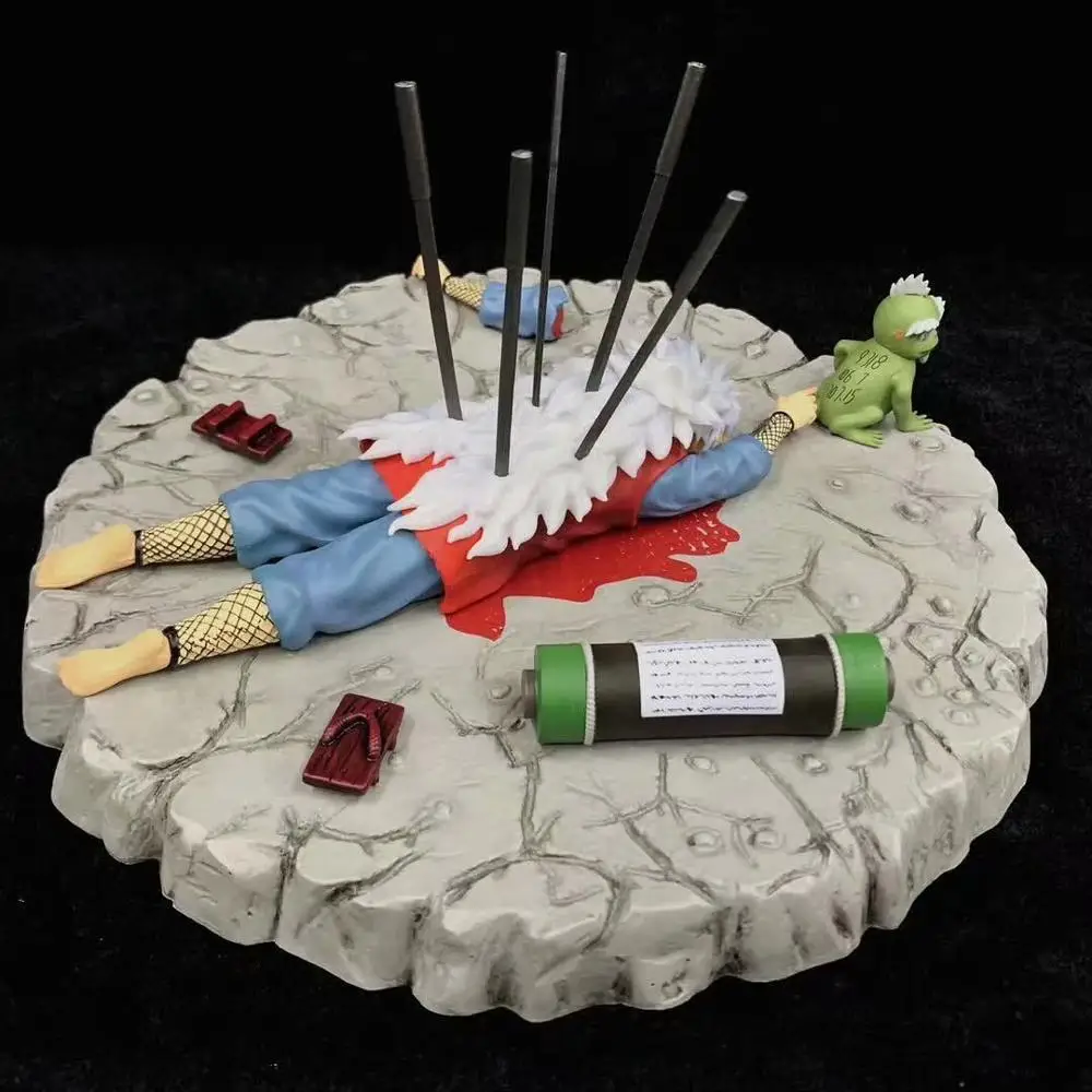 Аниме Наруто Momochi Zabuza Jiraiya статуя ПВХ фигурка Коллекционная модель игрушки