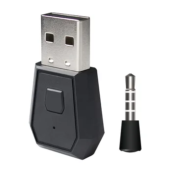 

Game Controller Network Mini Gaming Receiver Home 4.0 EDR Stable 3.5mm Input ABS USB Adapter Wireless Dongle For PS4 Headset