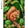 Evershine Diamond Painting Squirrel Cross Stitch Kit 5D DIY Diamond Embroidery Animal Diamond Mosaic Tree Home Decor Gift ► Photo 1/6