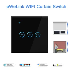 eWeLink EU US WiFi Curtain Blind Switch for Roller Shutter Electric motor Google Home Alexa Echo Voice Control DIY Smart Home
