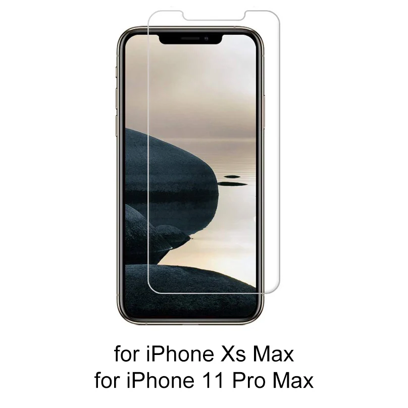 9H закаленное стекло для Iphone 7 8 6 6s Plus 5 5S Se Защитное стекло для экрана для Iphone 11 Pro Xs Max X Xr пленка - Цвет: for 6.5 inch