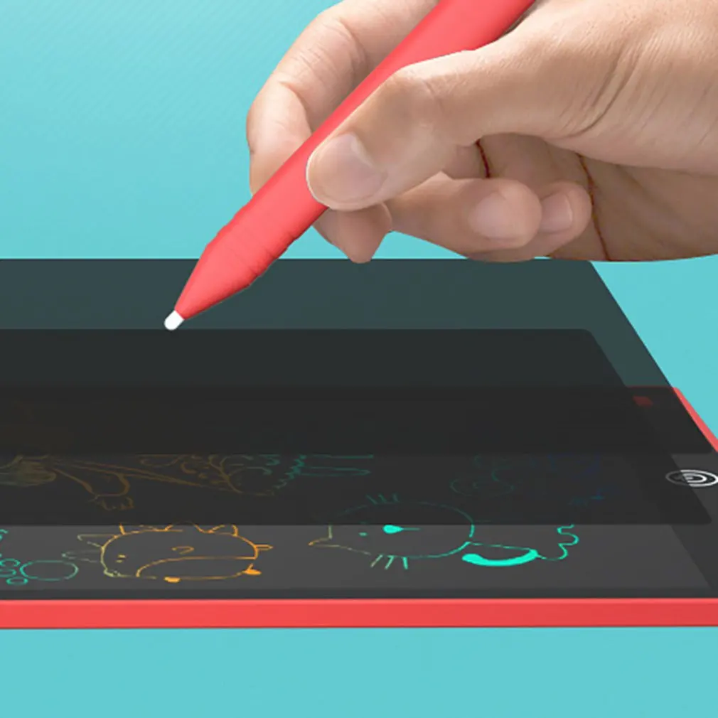 Графический планшет, электронный планшет для рисования, умный Lcd планшет для письма, стираемая чертежная доска, 8,5 дюймов, световая накладка, ручка для письма