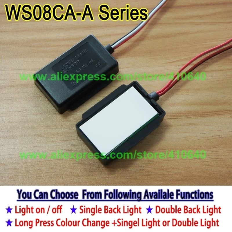 1 Piece Lamp Mirror Touch Dimmer Switch LED Mirror Light Touch Sensor Switch for Home or Hotel Cabinet LED Light Makeup Mirror