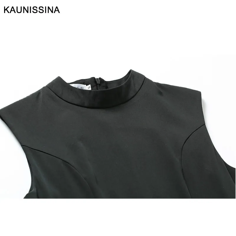 KAUNISSINA, Длинные вечерние платья, элегантные, с кисточками, вечерние платья, без рукавов, а-силуэт, Новое поступление, платье для выпускного вечера
