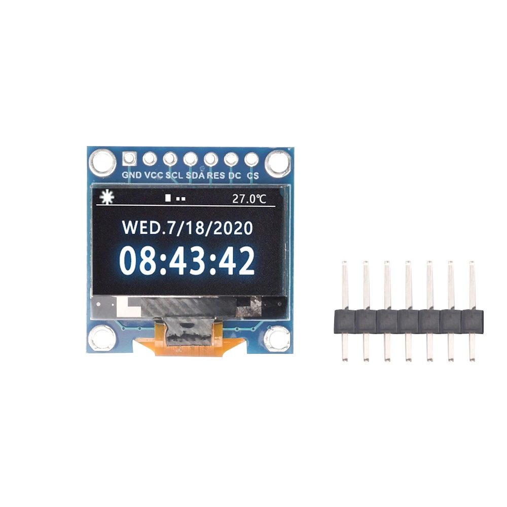 6/7 Pin 0.96" SSD1315 White/Blue/Yellow blue 0.96 inch OLED 128X64 OLED Display Module 0.96" IIC I2C Communicate For Arduino