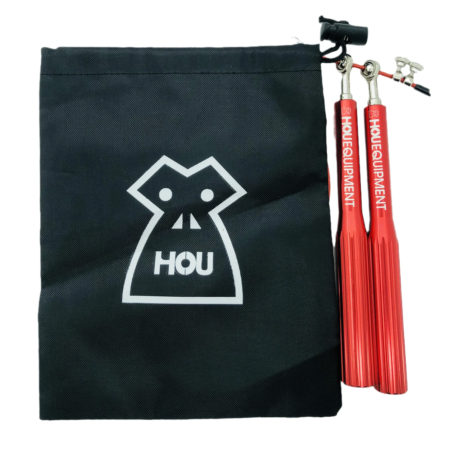 HOU Excercise Light Bearing Skipping Ropes Steel Wire Crossfit Boxing MMA Training Anti-slip Adjustable Fitness jump rope