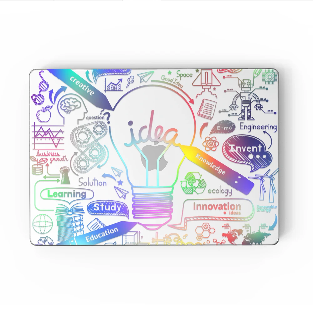 Capa para Laptop Mtt para Macbook Air 13 13.6 m1 m2 Capa Dura a Laser Colorida para Macbook Pro 14 16 2023 Funda A2442 A2485 A2337 A2338 - Imagem 5