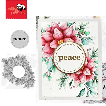 

HOLIDAY FLORAL Metal Cutting Dies and Stamps for Card Making Scrapbooking Embossing Die Cut Stencil Craft New 2020 Craft Dies