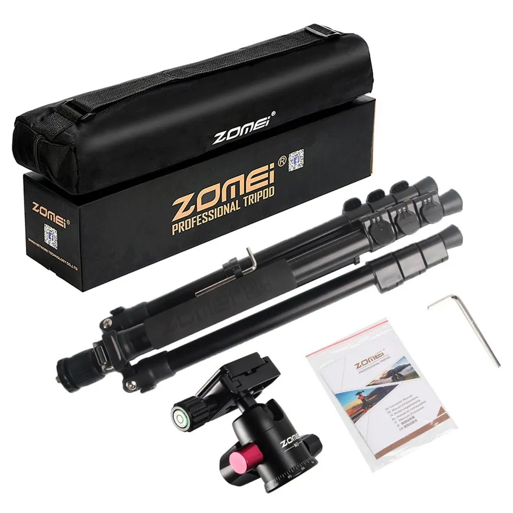 

Zomei M3 Camera Tripod Quick Release Plate For SLR DSLR Camera Professional Lightweight Aluminium Alloy With Ball Head