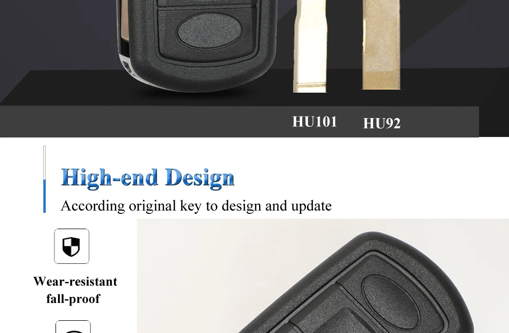 Keyforkess 10pcs Chiave A Distanza di Vibrazione Borsette Caso Fob 3 Pulsante Per LAND ROVER Range Rover Sport LR3 Freelander Evoque discovery Sport - Hb1f773a191b14e7493f0ad6210a2837aa