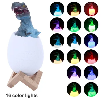 

LED Night Light Night Light LED Light Creative Exquisite Xmas Tree Colorful Mini Color Changing Dinosaur Egg Festival Lamp 3D