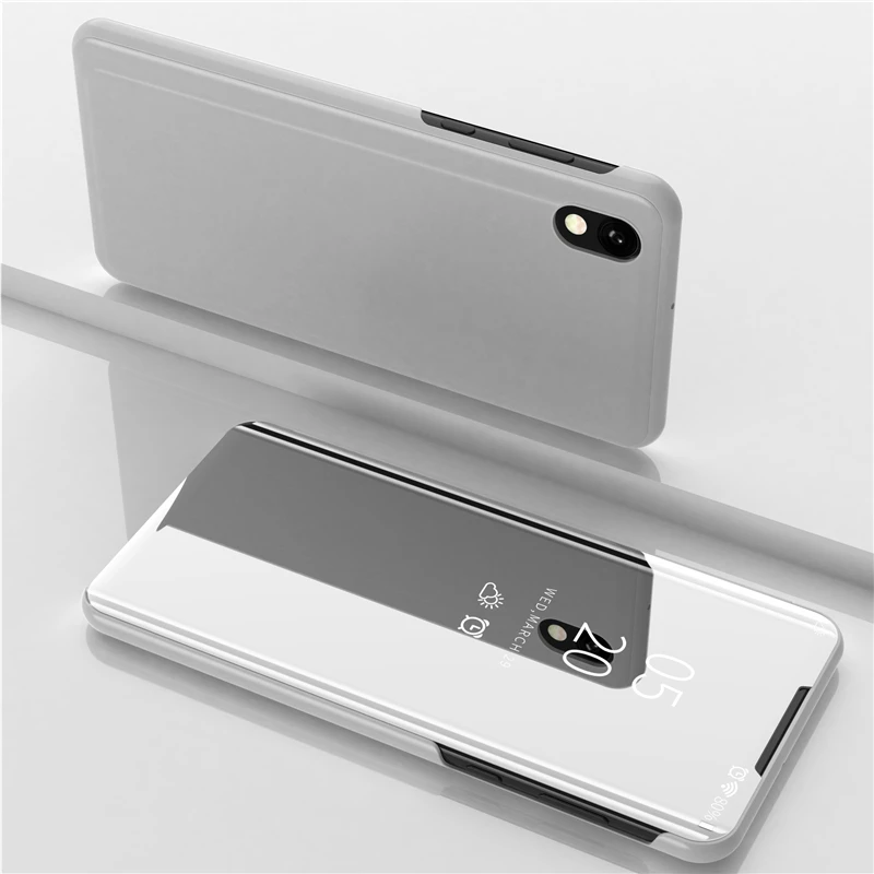 Чехол для Huawei Honor 8 S, роскошное умное зеркало, откидная Прозрачная крышка для просмотра Honor8S, KSE-LX9, 8 S, аксессуар для Honor 8 S, Fundas Coque - Цвет: 07