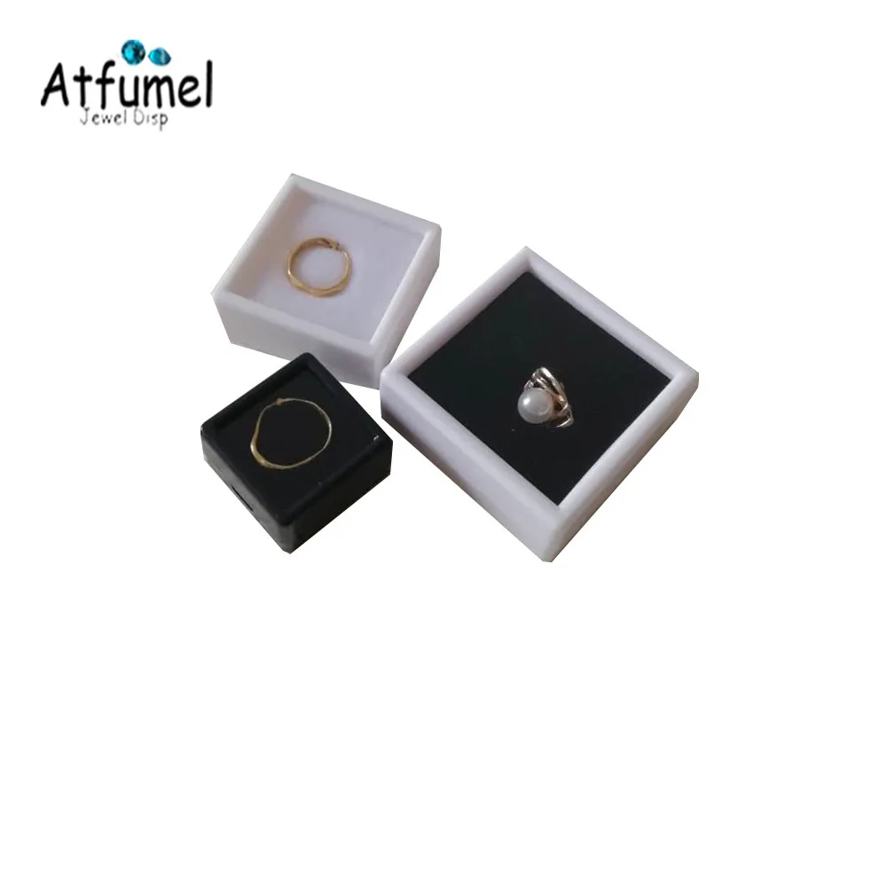 Gemstone Jewelry Box Loose Diamond Display Box Case Gem Stone Box Ring Jewellery Box Storage Container Beads Box White & Black Gemstone Jewelry Box Loose Diamond Display Box Case Gem Stone Box Ring Jewellery Box Storage Container Beads Box White & Black