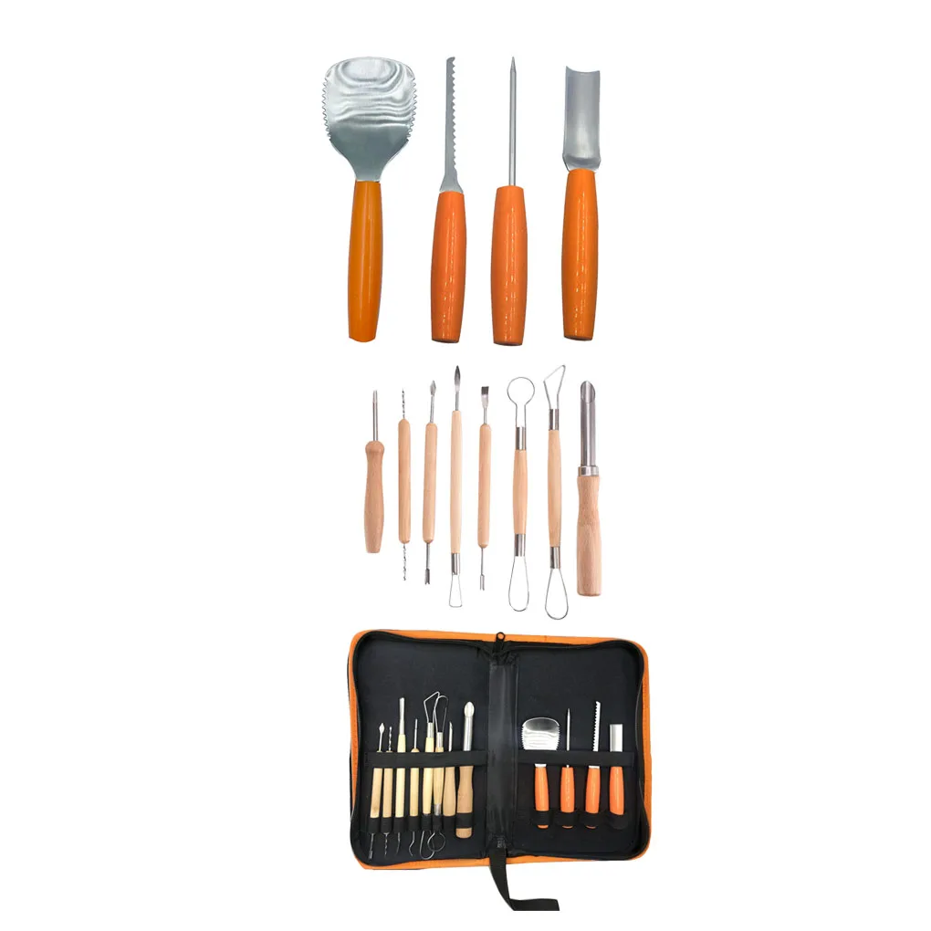 

Pumpkin Carving Tool Kit Stainless Steel Pumpkin Lantern Tools Set Halloween Decoration Cutters