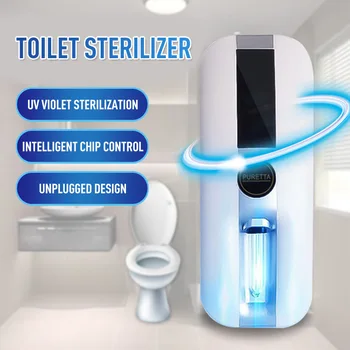 

Smart Home Toilet UV Sterilizer Efficient Sterilization Automatic Disinfection Solar self-charging Home Automation UV Sterilizer