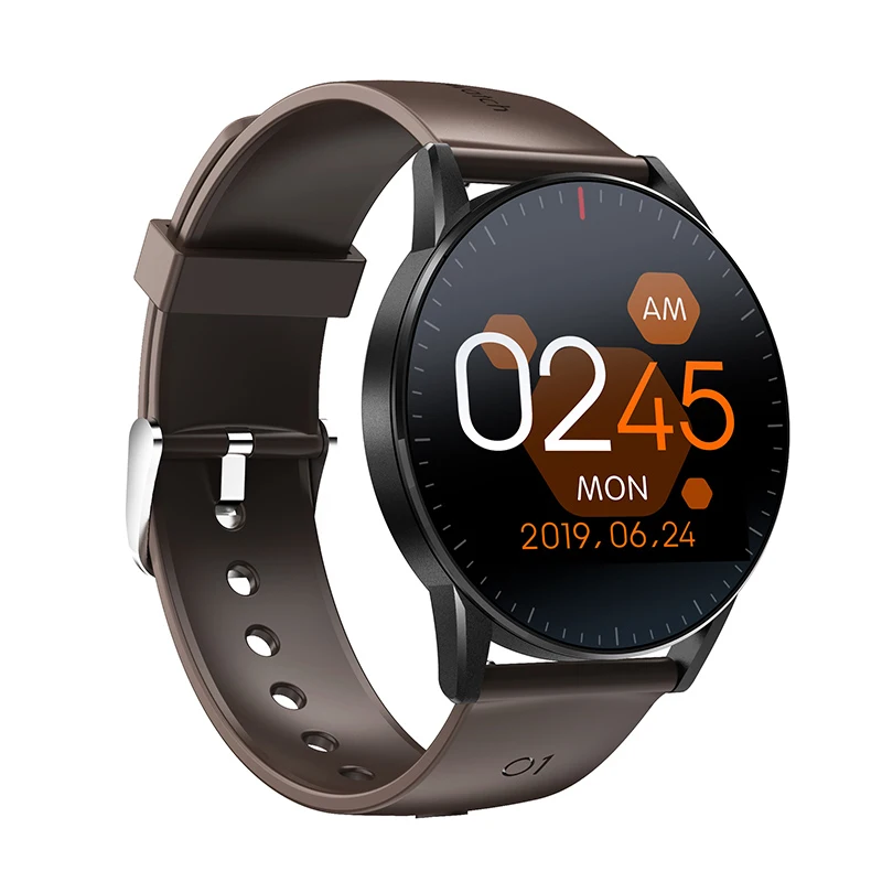 Mr 19 новые QS09 Смарт-часы IP67 Водонепроницаемый мониторинг сердечного ритма сна фитнес-трекер контроль музыки Спорт HD полный сенсорный экран - Цвет: 3