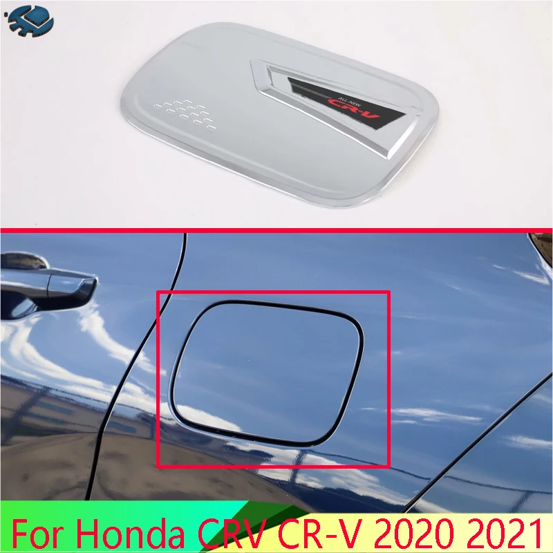 Для Honda CRV CR-V 2020 2021 автомобильные аксессуары ABS Chrome крышка для топливного бака