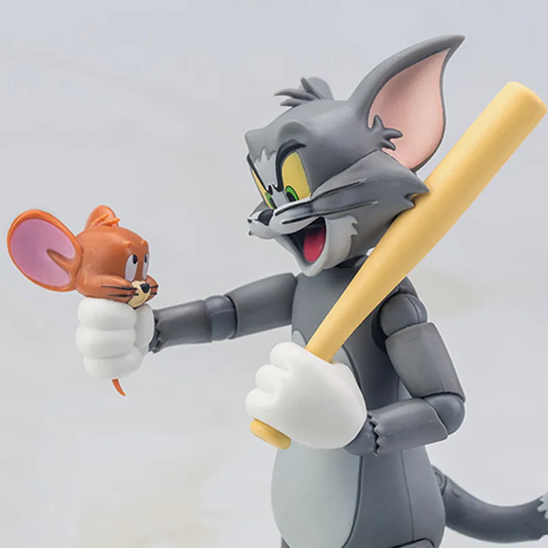

Anime Cat And Mouse GT Model TOM and JERRY Movable Joints PVC Action Figure Collection Model Kids Gift Toy X3932