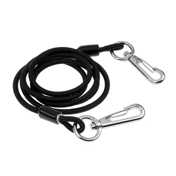 

1m Security Kayak Canoe Paddle Leash Cord Fishing Rod Lanyard & Hook