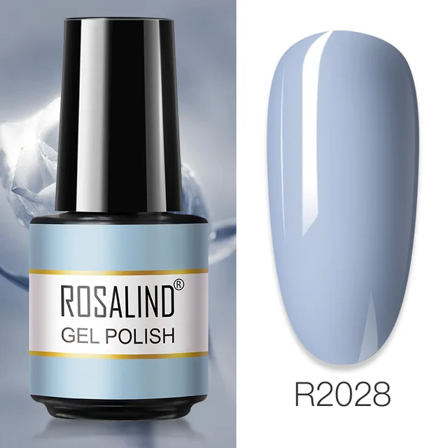 ROSALIND Primer Top Base Coat 7ML Gel Nail Polish For Manicure Long Lasting Nail Art Salon Gel Varnish UV LED Color Gel Polish RAR2028