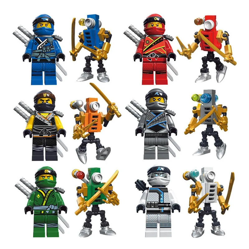 

Phantom Ninja Send Mech Warrior Legoingly Blocks Compatible Toys Children Building Blocks Toys Christmas Gifts