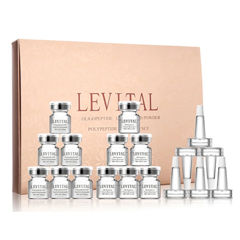 

Lanting Peptides Freeze-dried Power Dilute Smallpox Oligopeptide Dope Repair Closed Pits Shrink Pores Brighten