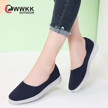 WWKK/; Летние Осенние кроссовки; женская обувь на плоской подошве; удобная повседневная обувь; короткий носок; женская обувь; прогулочная обувь без застежки
