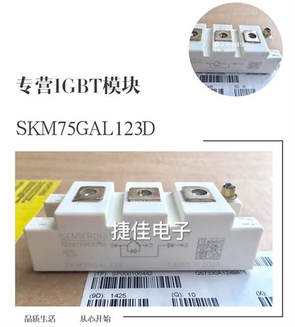 SKM75GAL063D SKM75GAL123D SKM100GAL123D SKM195GAL126D