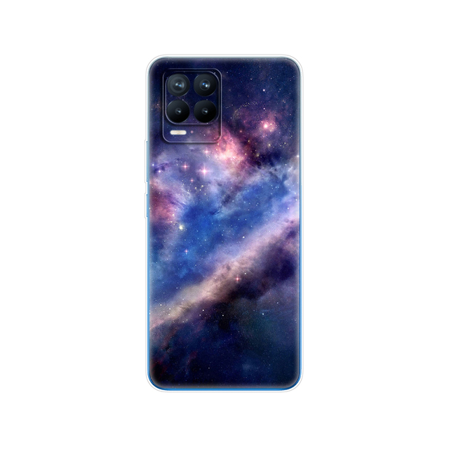 Realme 8 Case 6.4" Soft Silicon TPU Back For Realme 8 Pro OPPO Realme8 4G RMX3085 Phone Cover Coque Capa Funda Bumper Bag