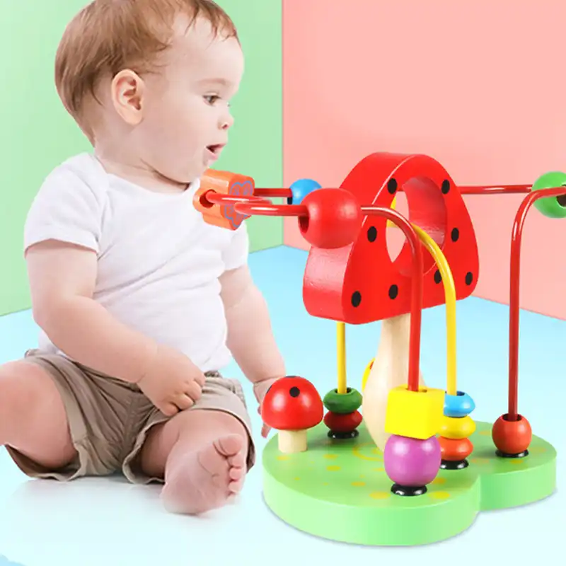 apple beads toy