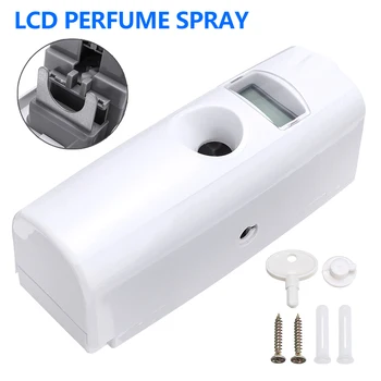

New LCD Wall Aerosol Dispenser Automatic Timer Non-aerosol Scent Dispenser Perfume Sprayers Plastic Air Refresher Device