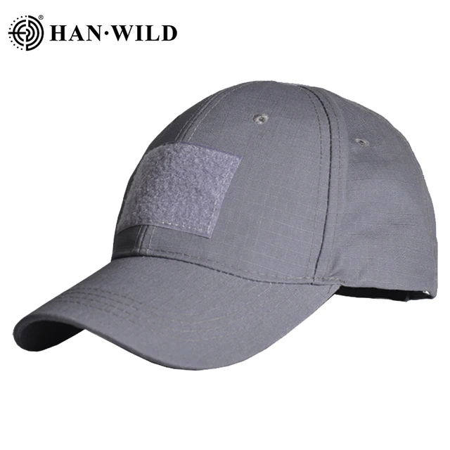 Outdoor Sport Caps Camouflage Hat Baseball Caps Simplicity Tactical Military Army Camo Hunting Cap Hats Adult Cap Gray