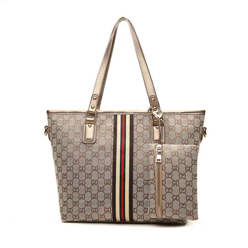 

2016 Autumn And Winter New Style Foreign Trade Brand Europe And America Fashion Canvas Shoulder Bag/ Hand Bag WOMEN'S Bag Simple