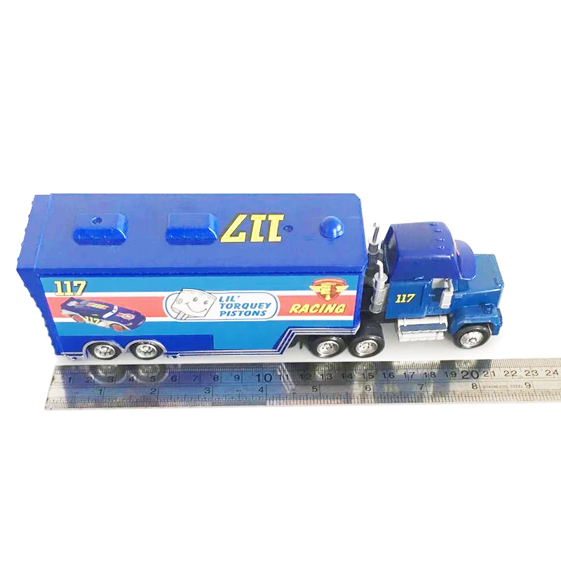 New Disney Pixar Car 3 Lightning McQueen Jackson Storm Ten Letter Horse Mac Uncle Truck 1:55 Die Cast Model Children's Toy Gift - Bilde 6