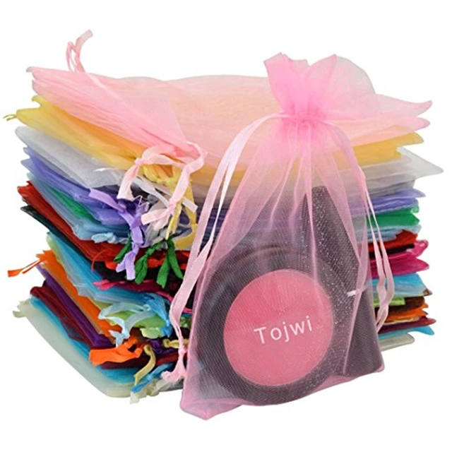 Small Organza Drawstring Bags  Organza Jewelry Bags 10x15 - Jewelry  Packaging & Display - Aliexpress